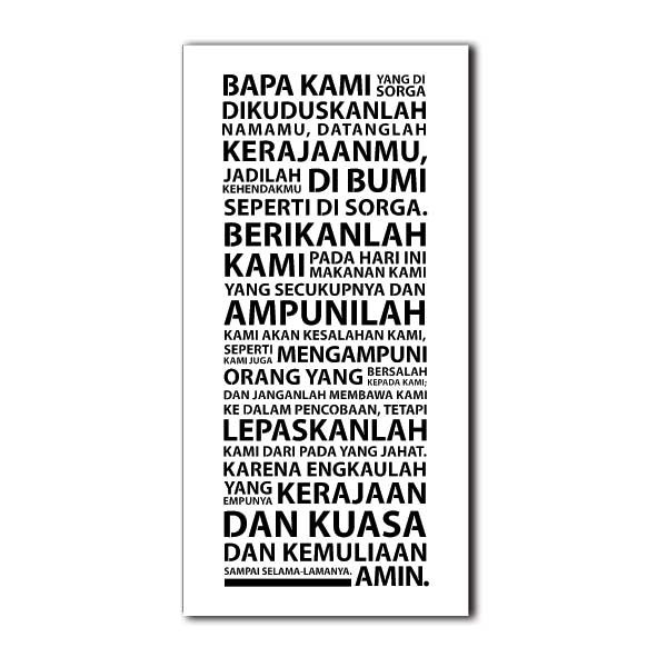 Detail Dp Bbm Doa Bapa Kami Nomer 3