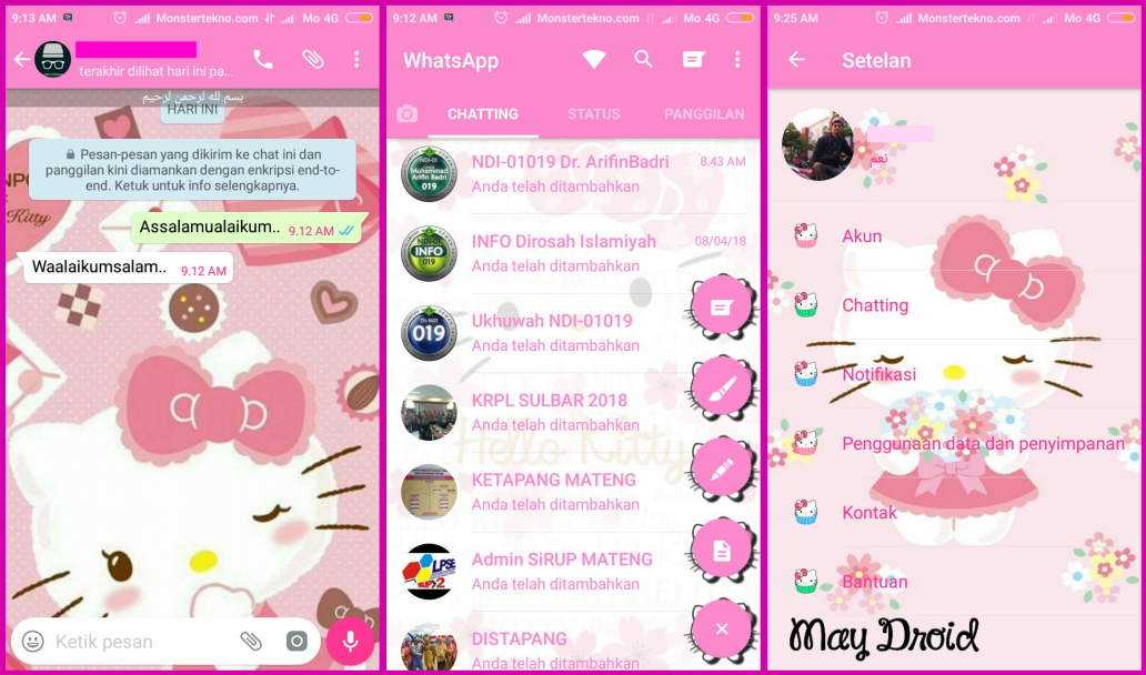 Detail Dp Bbm Hello Kitty Nomer 30