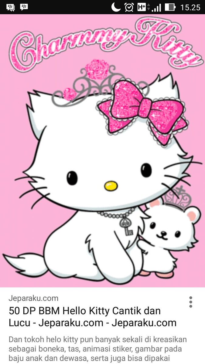 Detail Dp Bbm Hello Kitty Nomer 33