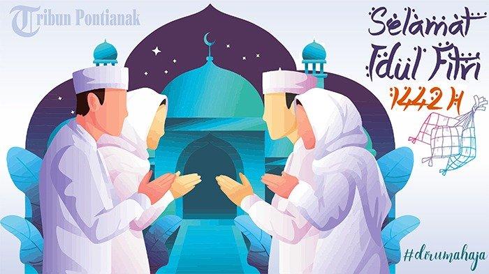 Detail Dp Bergerak Ucapan Idul Fitri Nomer 8