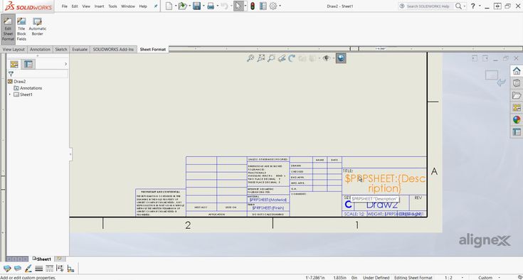 Detail Drawing Sheet Template Nomer 18