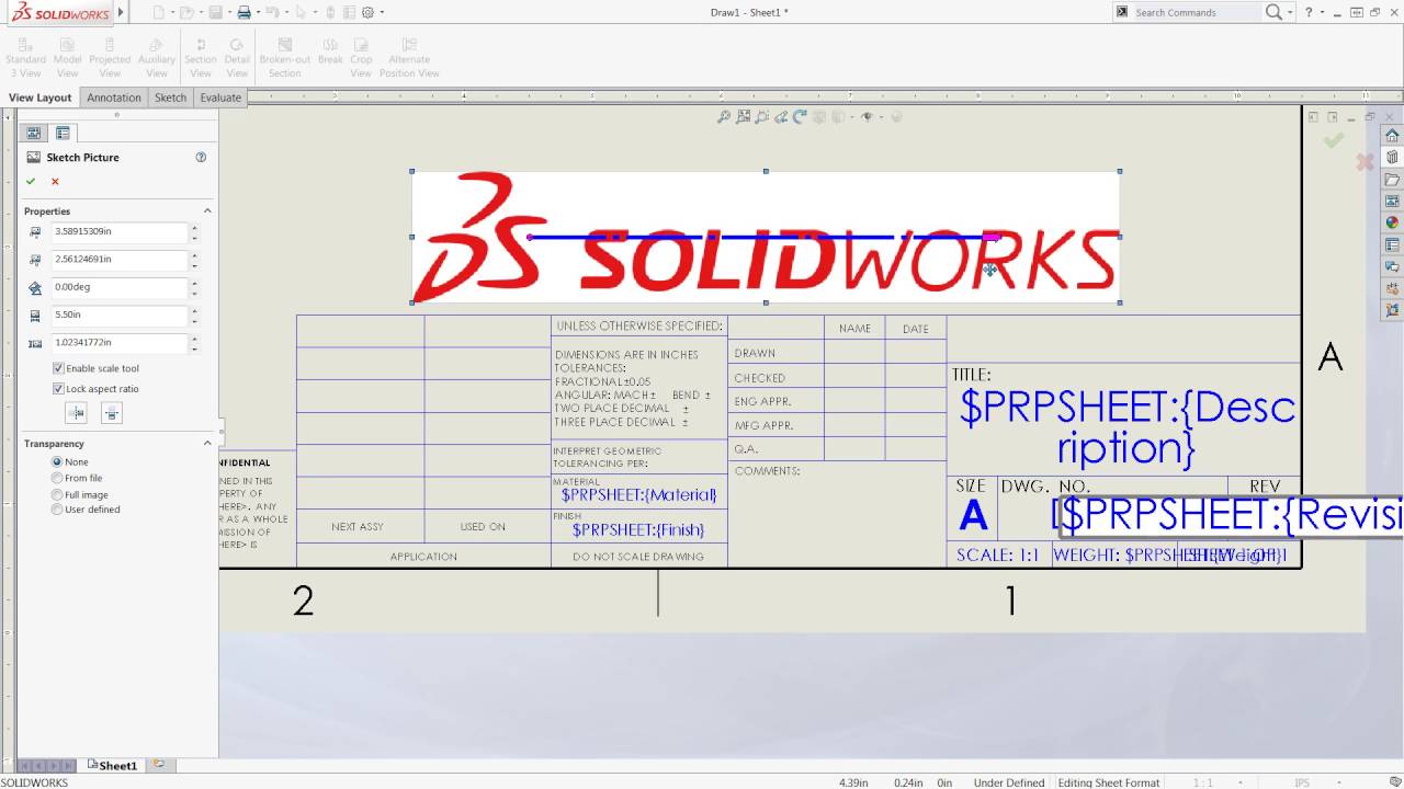 Detail Drawing Sheet Template Nomer 3