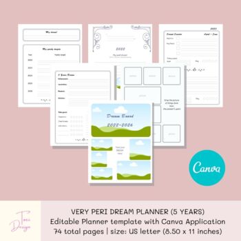 Detail Dream Planner Template Nomer 31