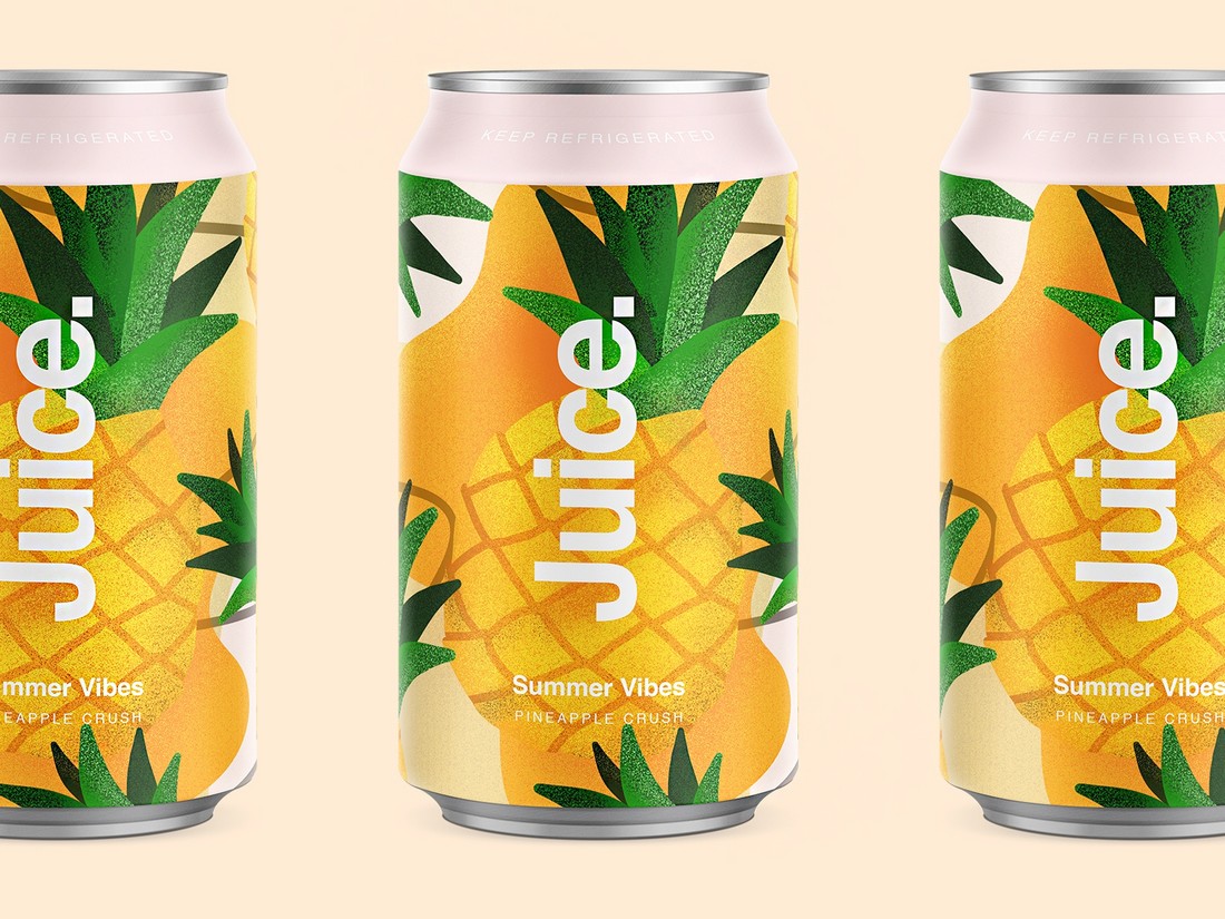 Detail Drink Packaging Design Template Nomer 47