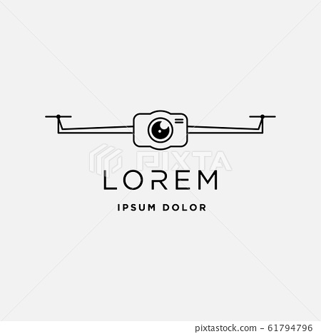 Detail Drone Logo Template Nomer 12