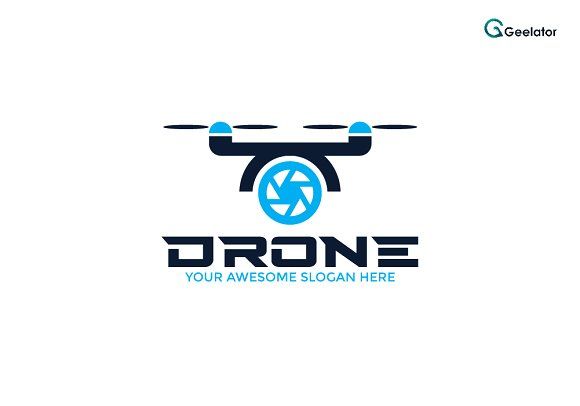 Detail Drone Logo Template Nomer 7