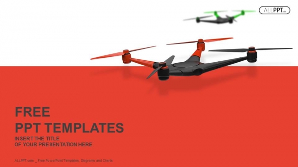 Detail Drone Ppt Template Free Download Nomer 24