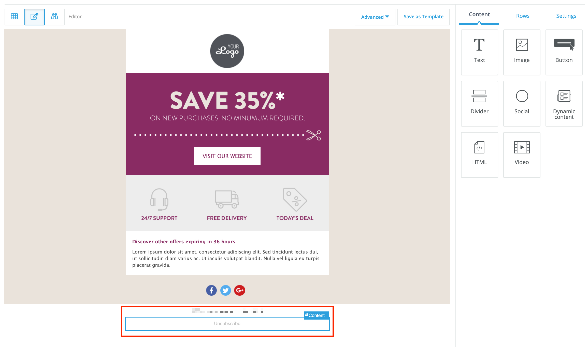 Detail Dynamic Email Template Nomer 23