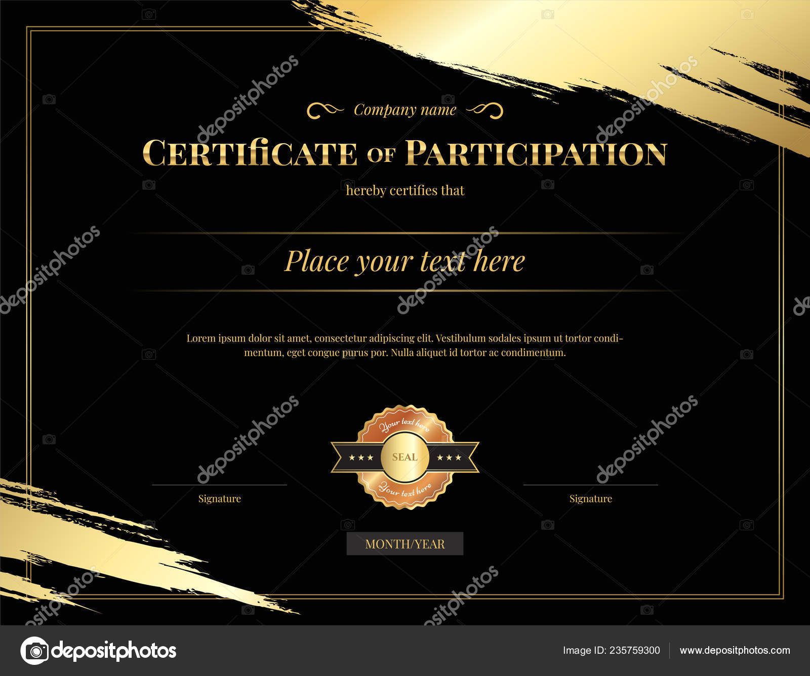 Detail E Certificate Template Nomer 33