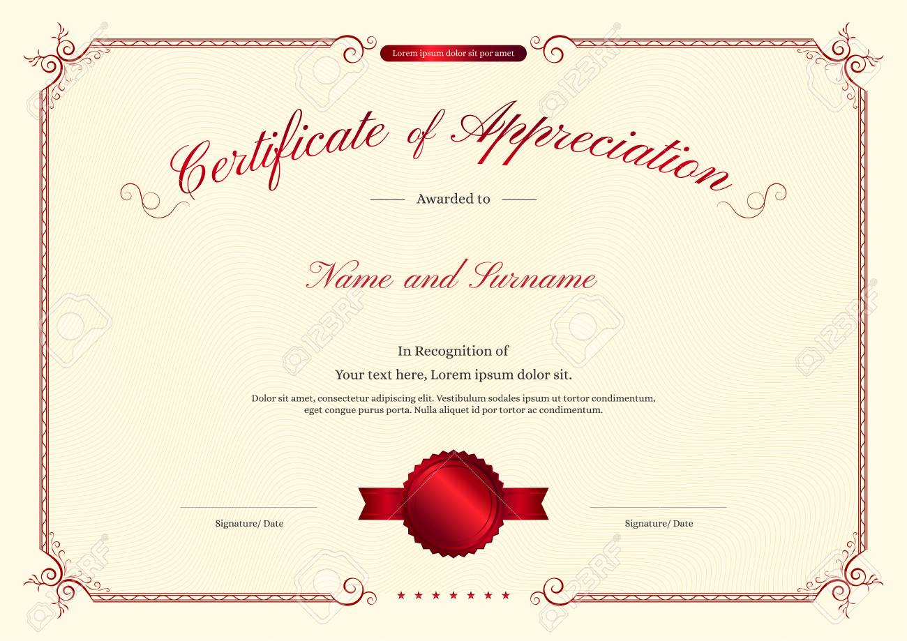 Detail E Certificate Template Nomer 43