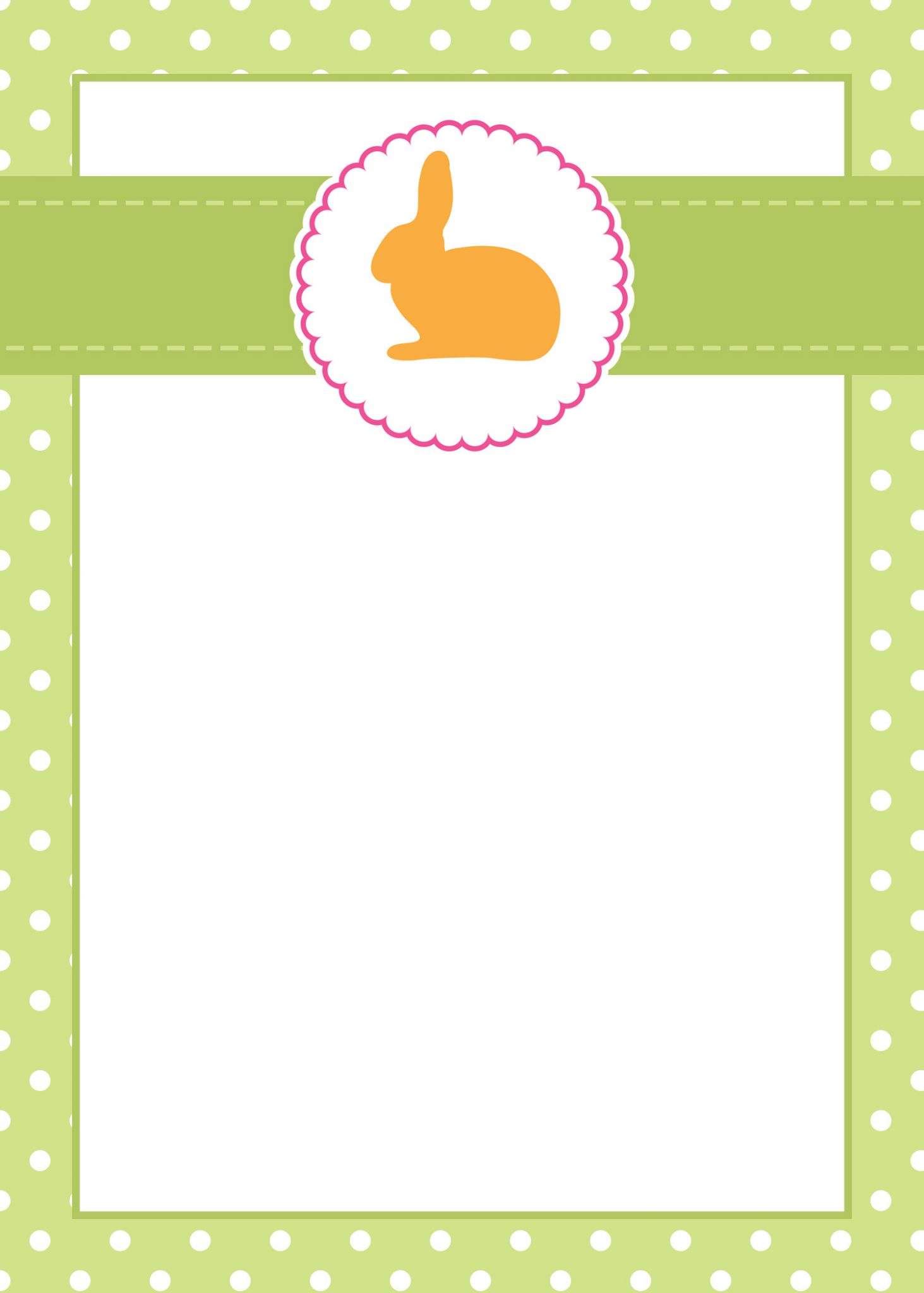 Detail Easter Invitation Template Nomer 55