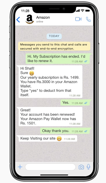 Detail Ecommerce Chatbot Template Nomer 25
