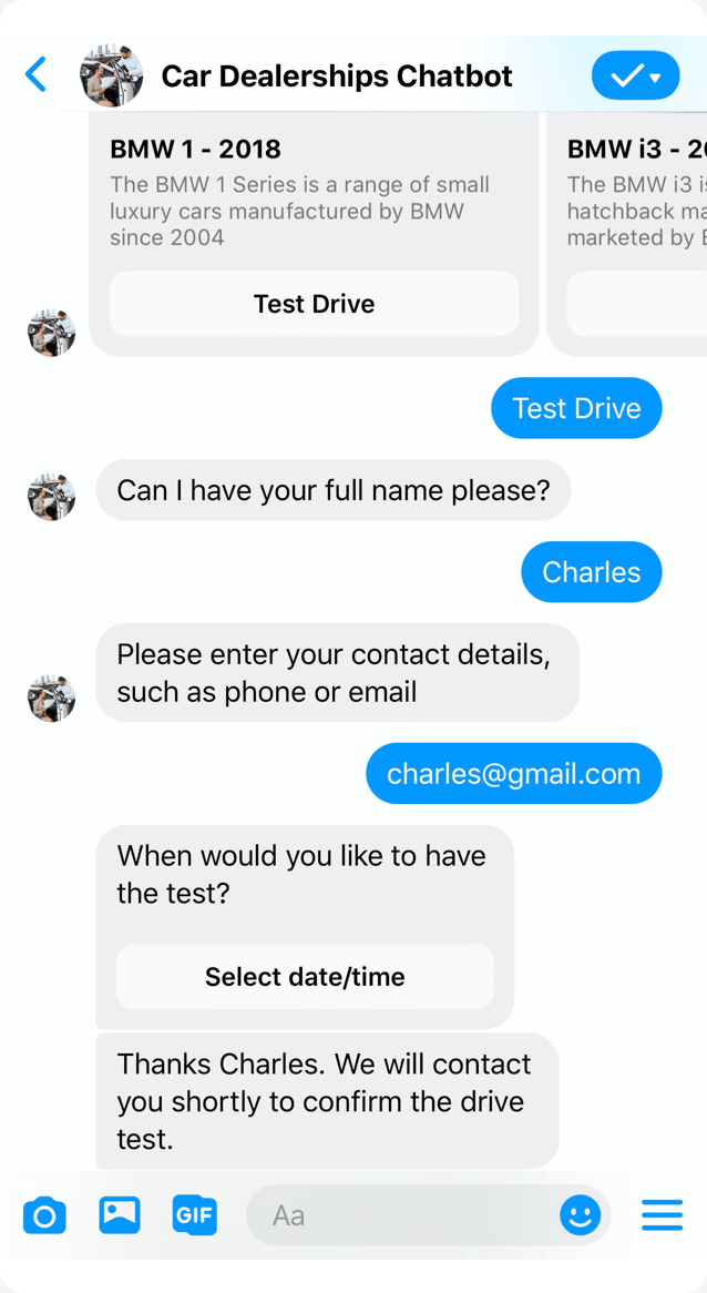 Detail Ecommerce Chatbot Template Nomer 41