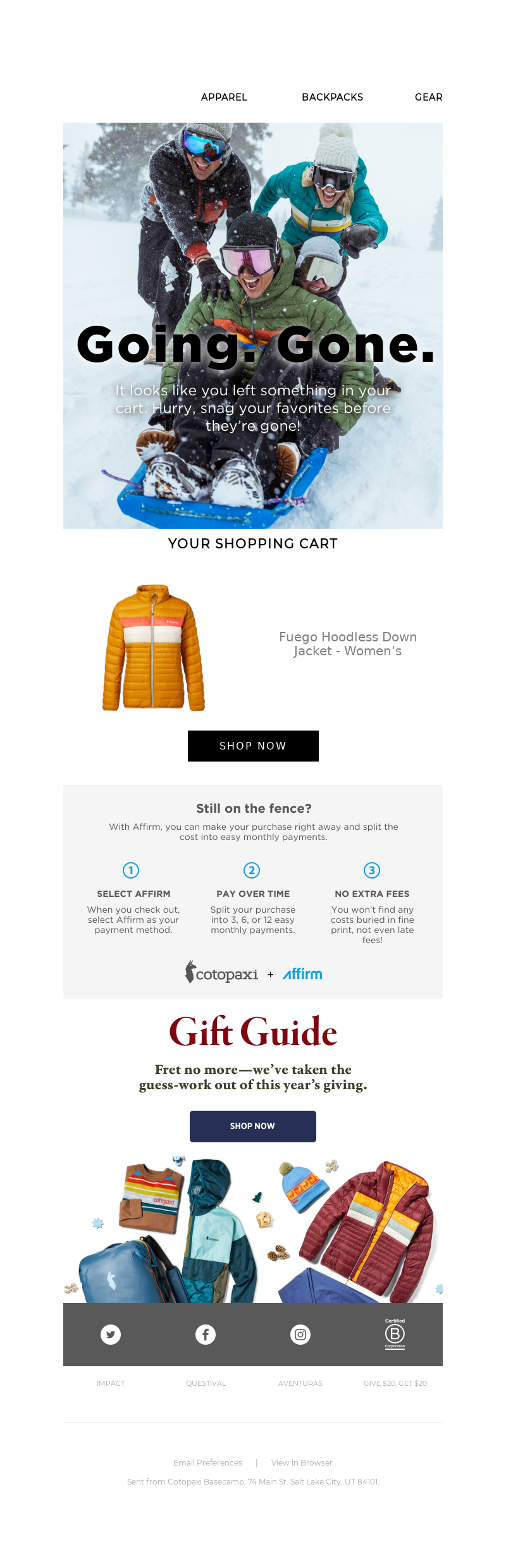 Detail Ecommerce Email Template Nomer 10