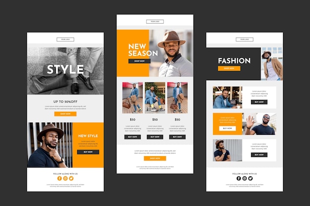 Detail Ecommerce Email Template Nomer 46