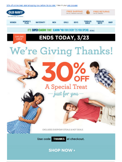 Detail Ecommerce Email Template Nomer 9