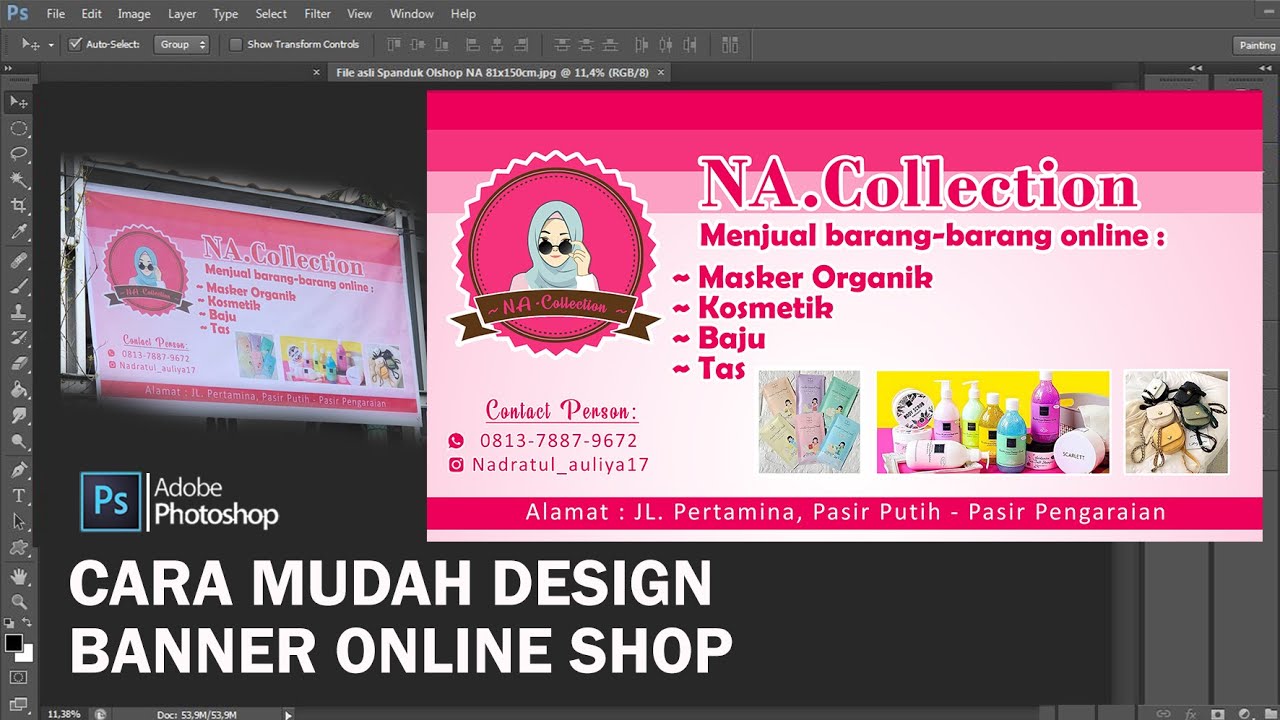 Detail Edit Banner Online Nomer 15