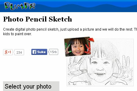 Edit Foto Jadi Sketsa Pensil Online - KibrisPDR