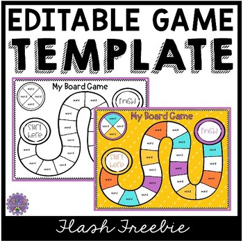 Detail Editable Blank Board Game Template Nomer 16