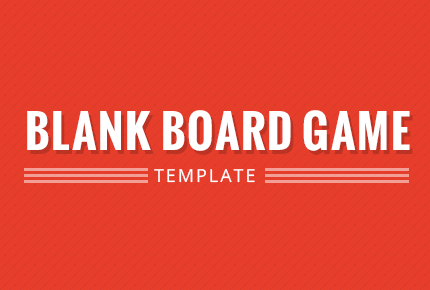 Detail Editable Blank Board Game Template Nomer 34