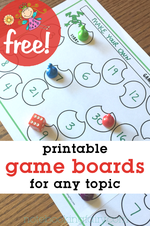 Detail Editable Blank Board Game Template Nomer 37