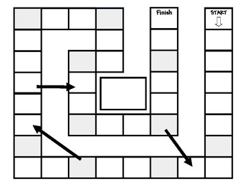 Detail Editable Blank Board Game Template Nomer 39