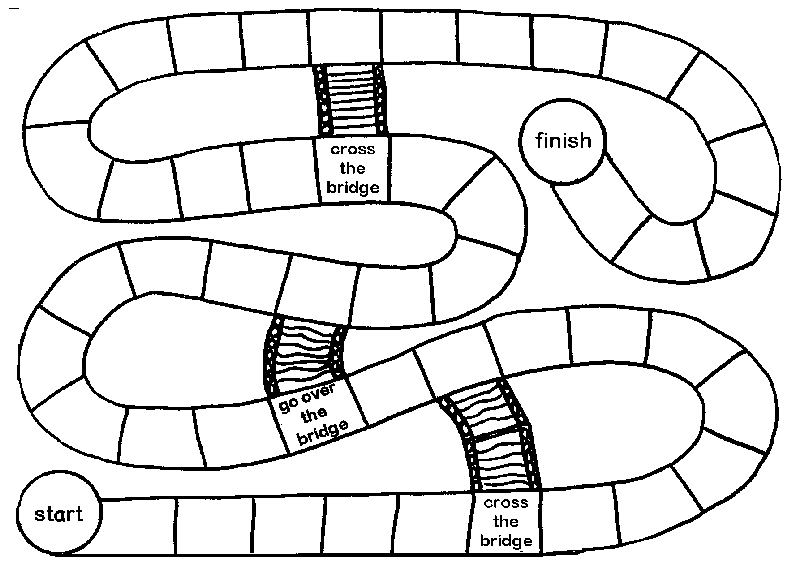 Detail Editable Blank Board Game Template Nomer 7
