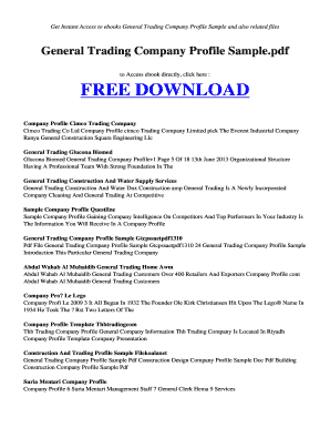 Detail Editable Company Profile Template Word Nomer 27