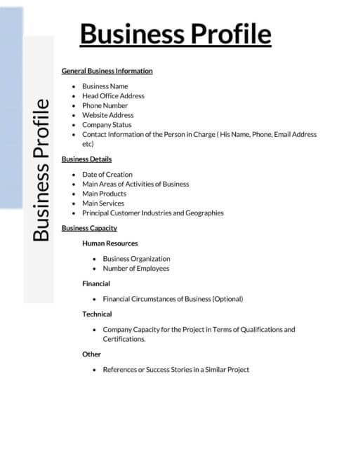 Detail Editable Company Profile Template Word Nomer 30