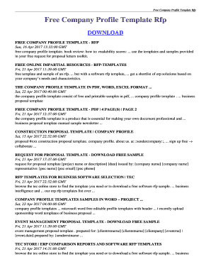 Detail Editable Company Profile Template Word Nomer 35