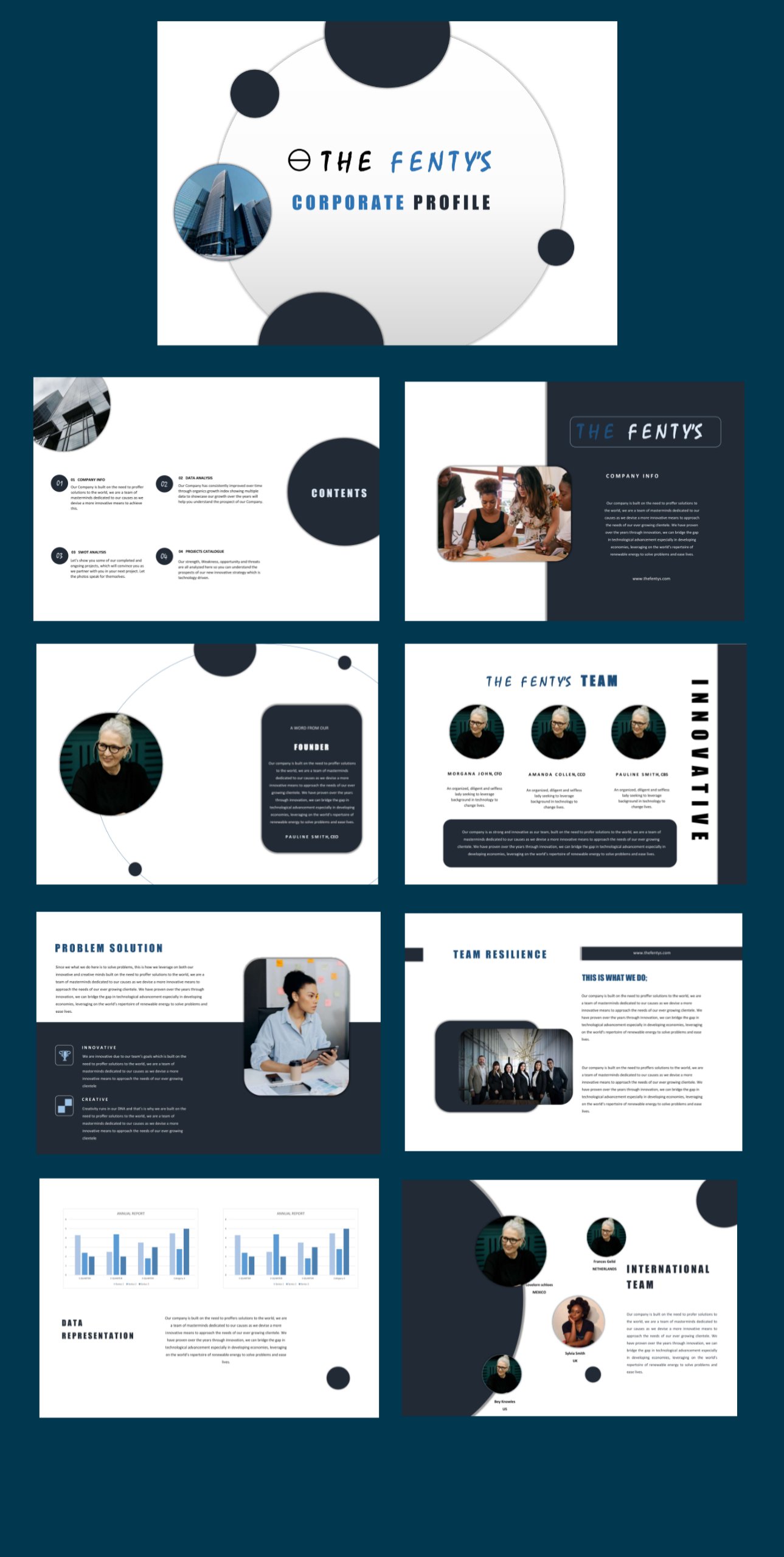 Detail Editable Company Profile Template Word Nomer 39