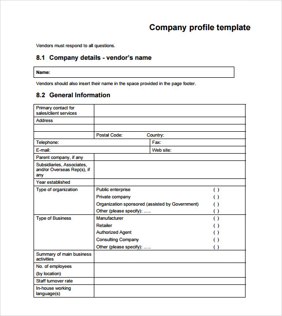 Detail Editable Company Profile Template Word Nomer 57