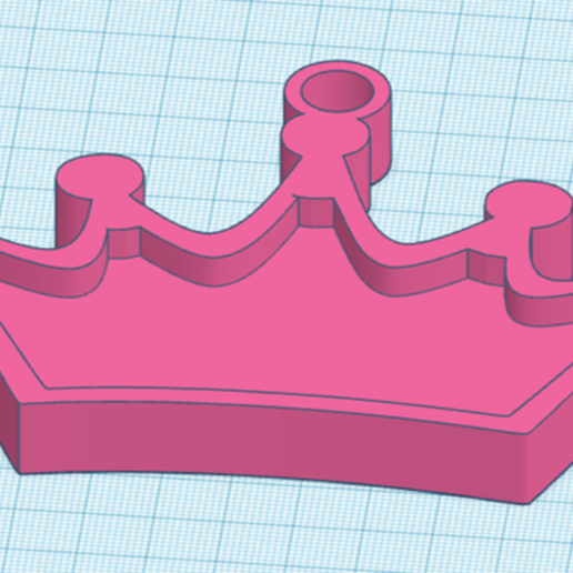Detail Editable Crown Template Nomer 48