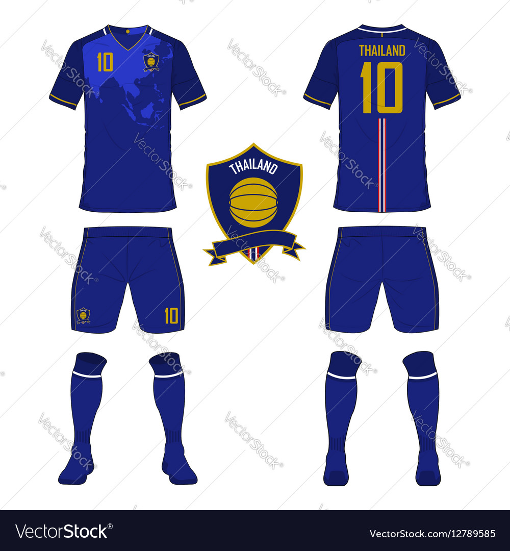 Detail Editable Football Jersey Template Nomer 18