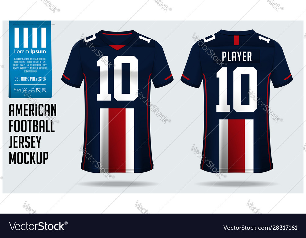 Detail Editable Football Jersey Template Nomer 41