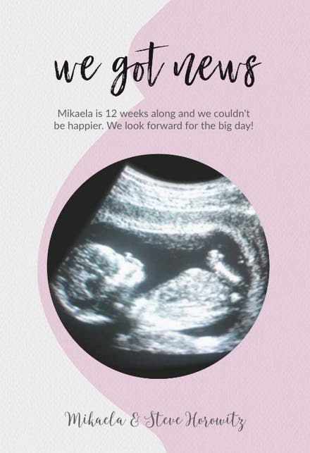 Detail Editable Free Birth Announcement Template Nomer 46