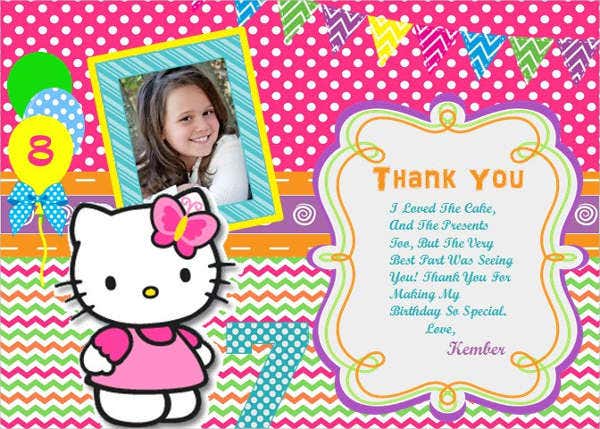 Detail Editable Hello Kitty Invitation Template Nomer 11