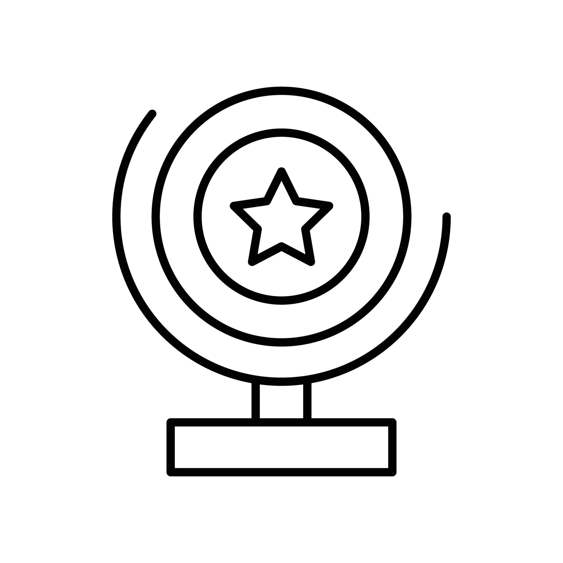Detail Editable Trophy Template Nomer 19