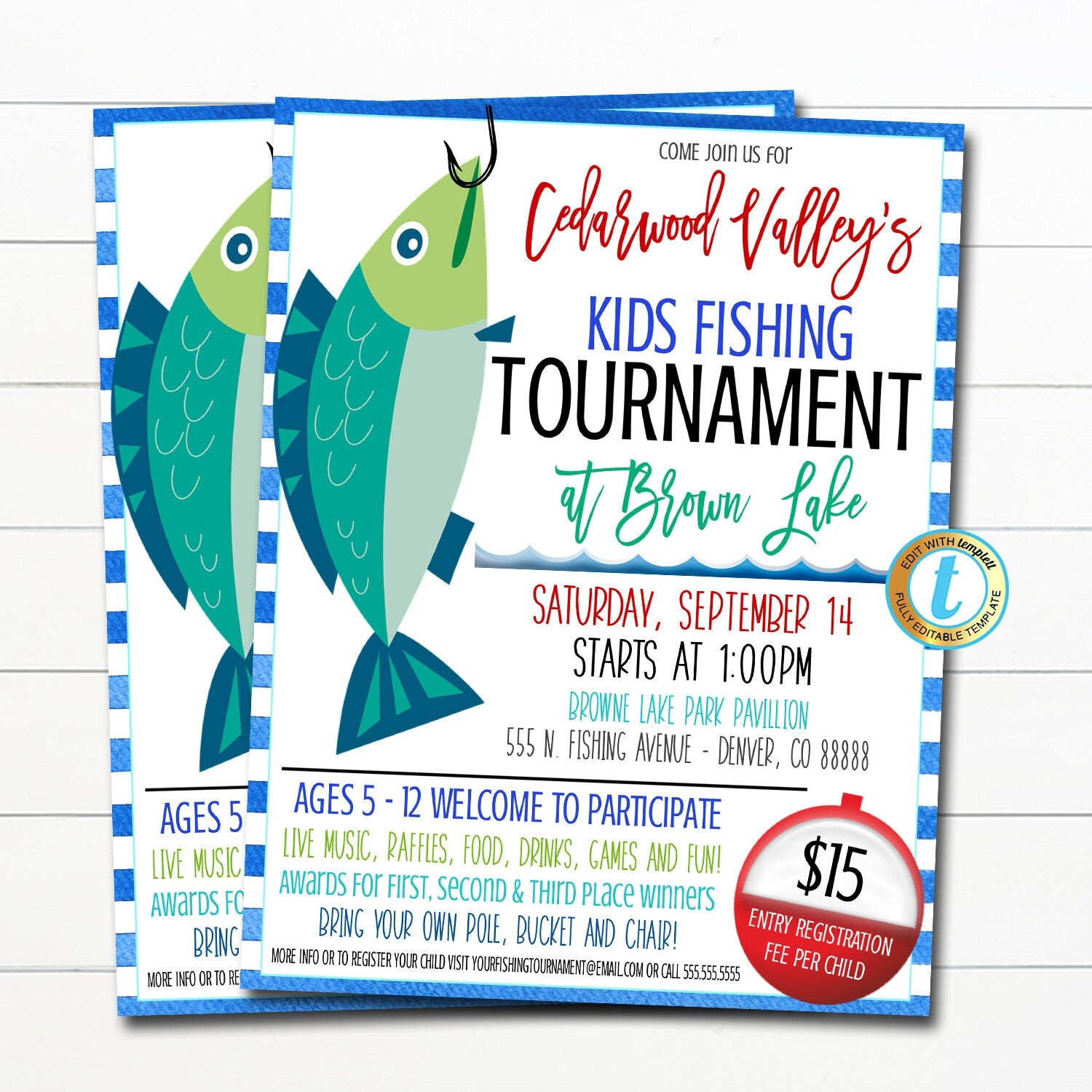 Detail Editable Trophy Template Nomer 53