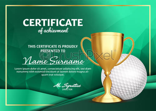 Detail Editable Trophy Template Nomer 56
