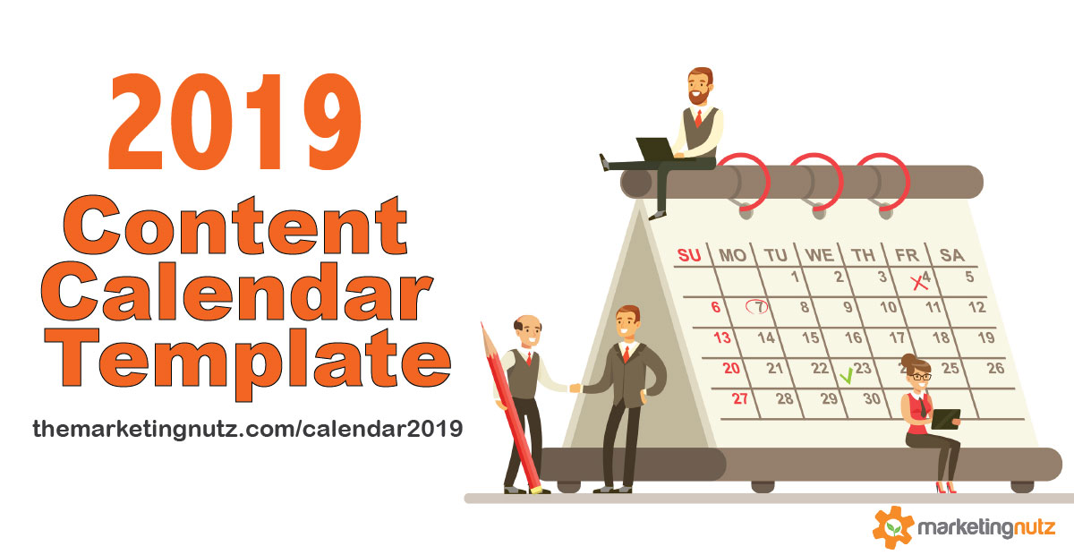 Detail Editorial Calendar Template 2019 Nomer 27