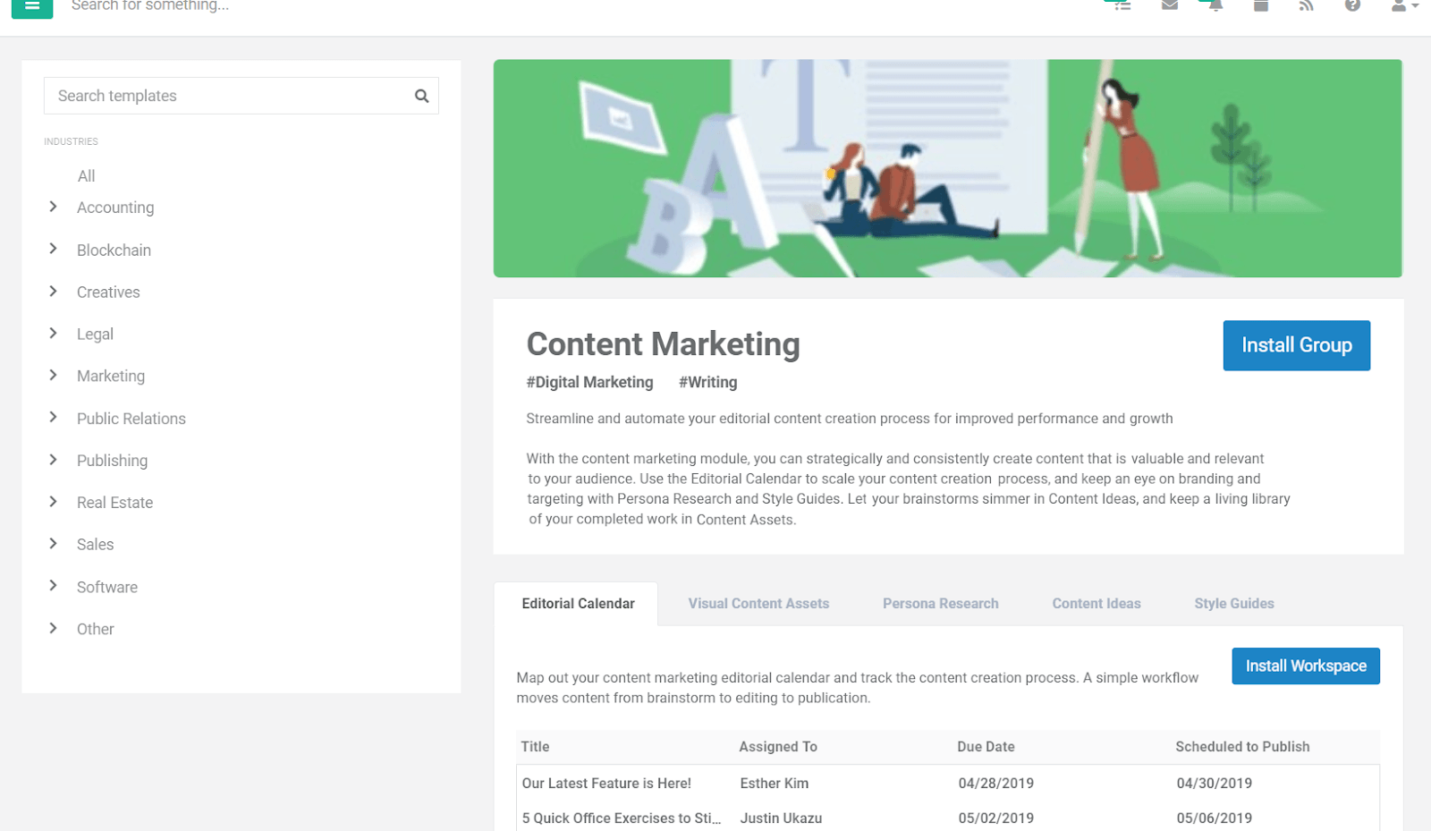 Detail Editorial Calendar Template 2019 Nomer 35