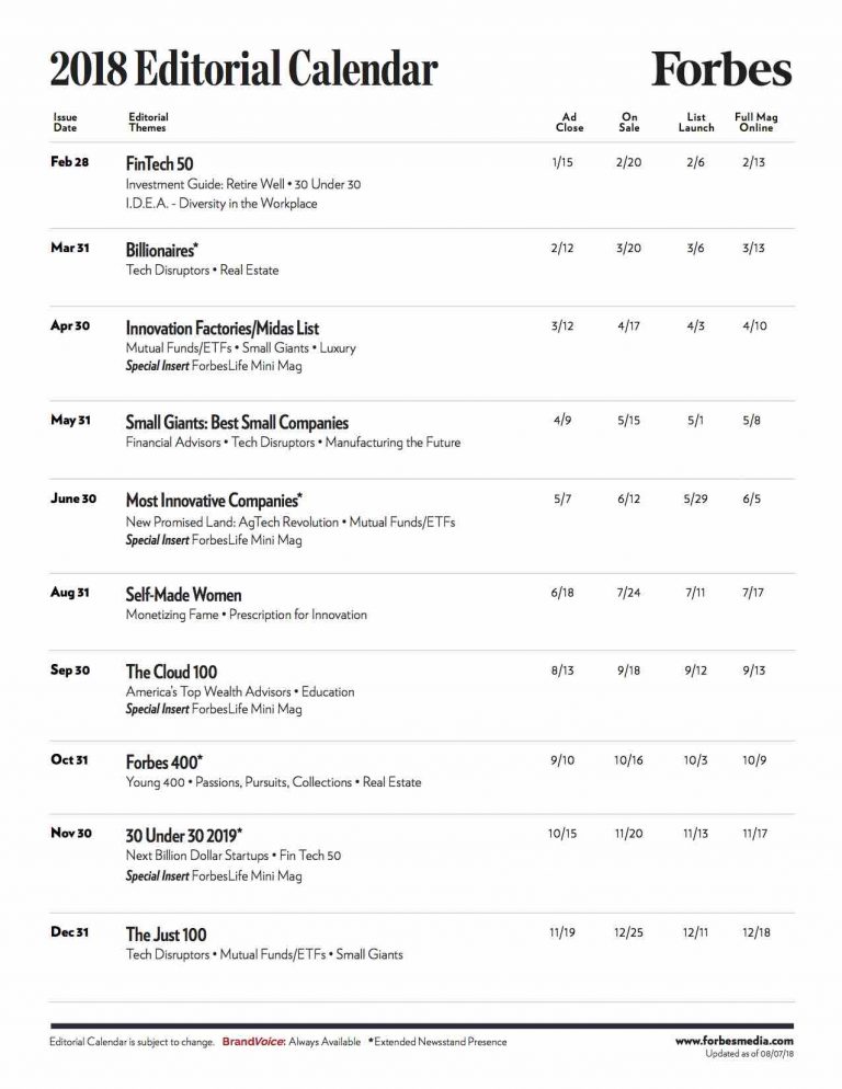 Detail Editorial Calendar Template 2019 Nomer 36