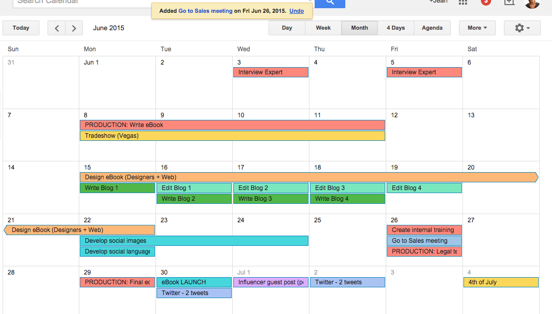 Detail Editorial Calendar Template 2019 Nomer 9