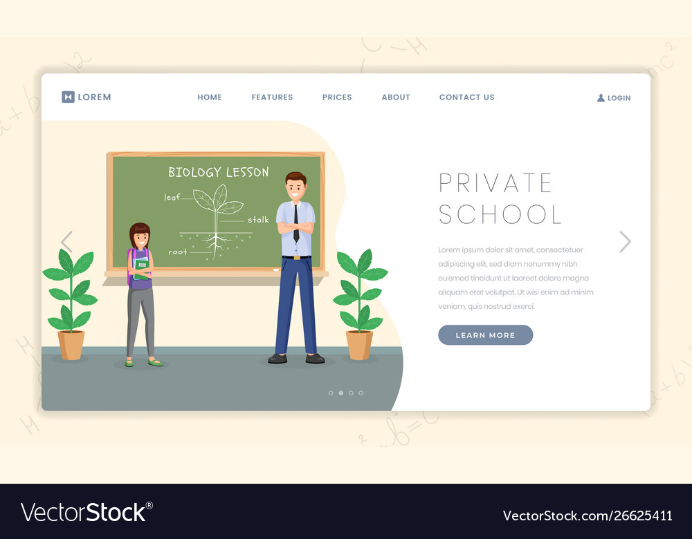 Detail Education Landing Page Template Nomer 35