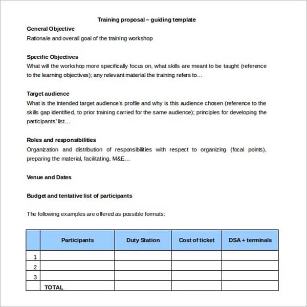 Detail Education Proposal Template Word Nomer 49