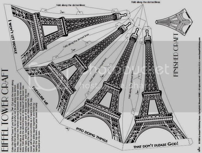 Detail Eiffel Tower Template Nomer 15