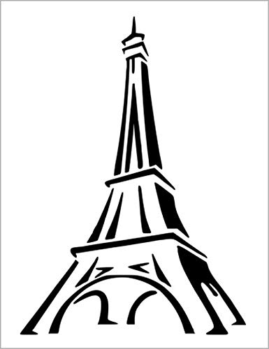 Detail Eiffel Tower Template Nomer 22