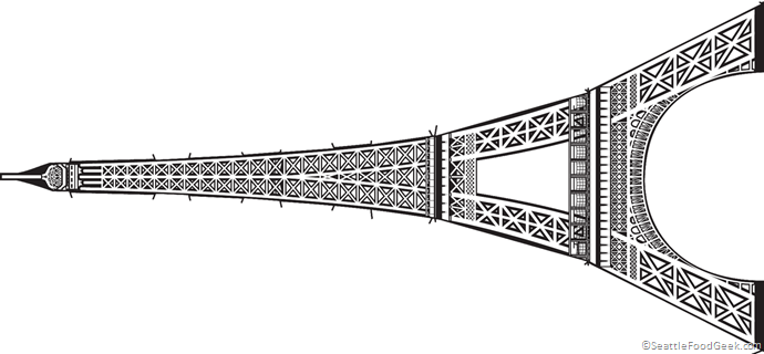 Detail Eiffel Tower Template Nomer 43