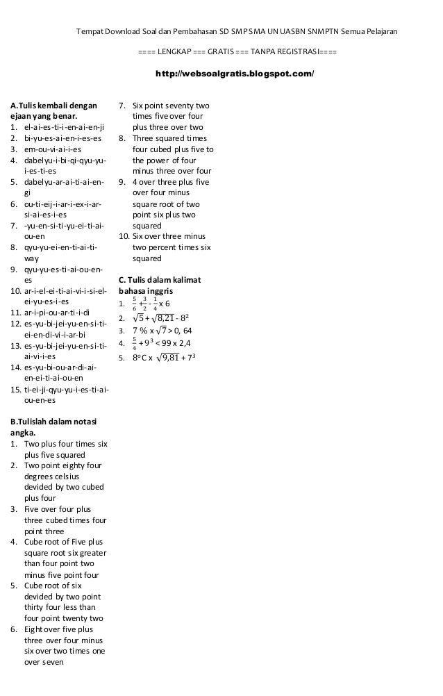 Detail Ejaan Abjad Bahasa Inggris Nomer 45